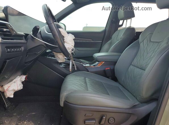 5XYP5DGC2PG360012 2023 KIA TELLURIDE Бирюзовый Вид салона спереди