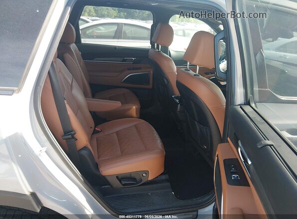 5XYP5DGC2PG375450 2023 KIA TELLURIDE Gray Widok naklejki z numerem VIN