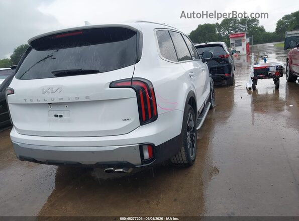 5XYP5DGC2PG402534 2023 KIA TELLURIDE White Задня права чверть