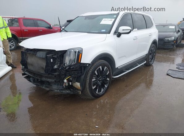 5XYP5DGC2PG402534 2023 KIA TELLURIDE White Передня ліва чверть
