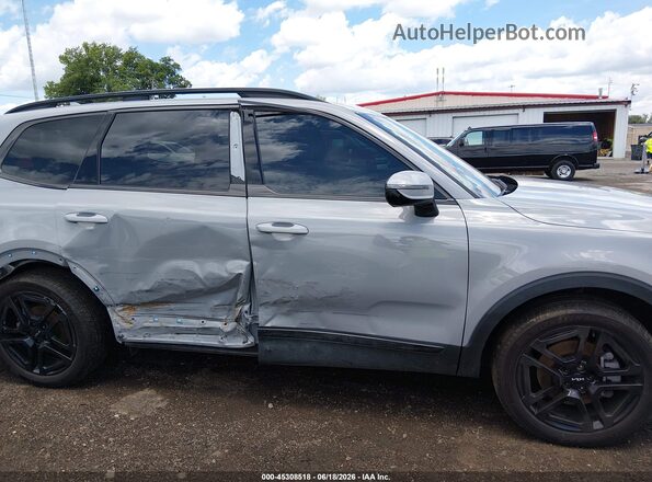 5XYP5DGC2RG565008 2024 KIA TELLURIDE Gray Rear interior view