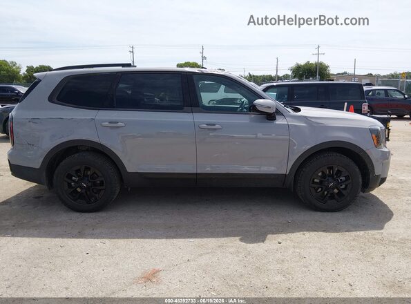 5XYP5DGC3RG505660 2024 KIA TELLURIDE Gray Սալոնի 360 աստիճան տեսք