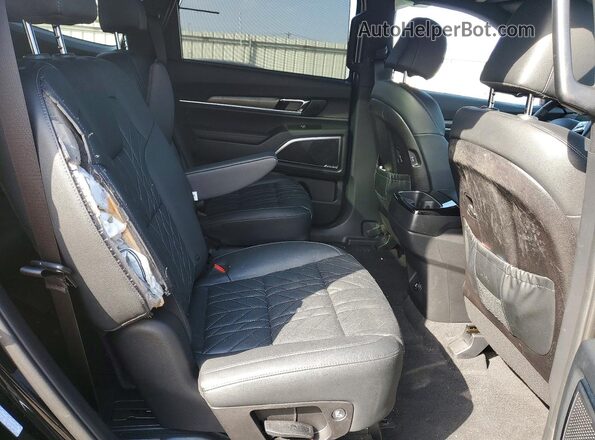 5XYP5DGC3SG684529 2025 KIA TELLURIDE Black Widok wnętrza z tyłu