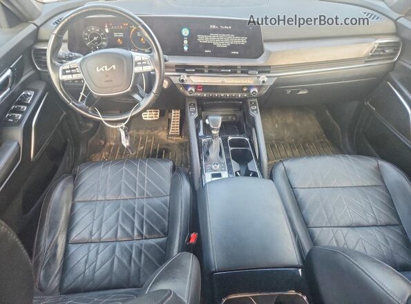 5XYP5DGC4PG353000 2023 KIA TELLURIDE Серый Вид панели приборов