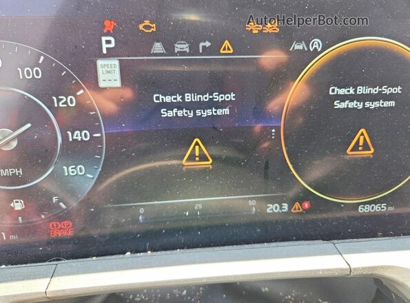 5XYP5DGC4PG353000 2023 KIA TELLURIDE Серый Вид щитка приборов