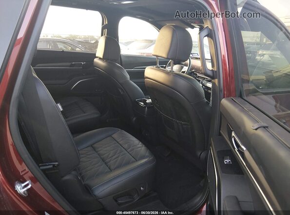5XYP5DGC4PG353076 2023 KIA TELLURIDE Red VIN sticker view