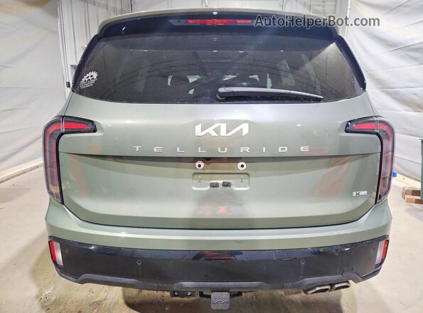 5XYP5DGC4RG453276 2024 KIA TELLURIDE Green Հետևի տեսք
