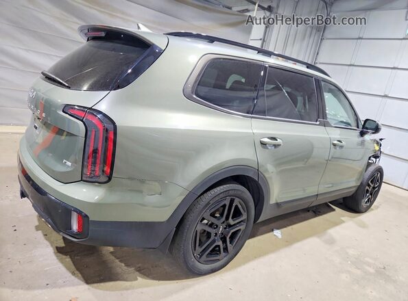 5XYP5DGC4RG453276 2024 KIA TELLURIDE Green Հետևի աջ