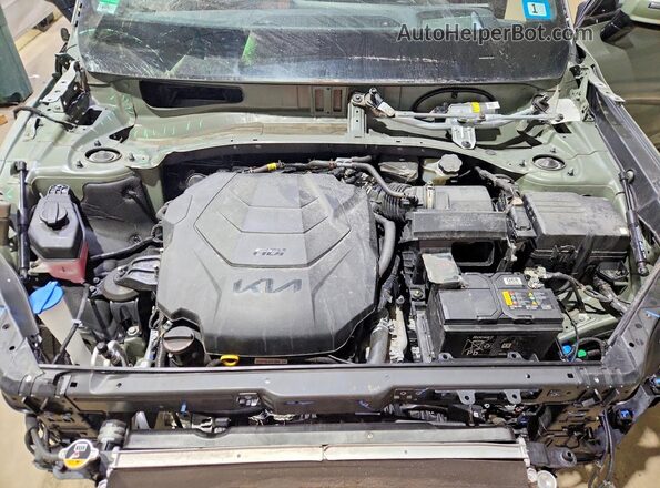 5XYP5DGC4RG453276 2024 KIA TELLURIDE Green Շարժիչի բաժամունքի տեսք