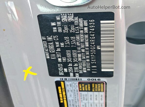 5XYP5DGC4RG474936 2024 KIA TELLURIDE Gray 