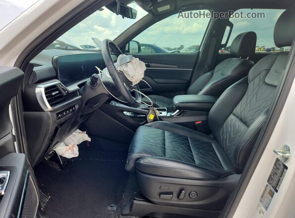 5XYP5DGC4RG543818 2024 KIA TELLURIDE White Вид салону спереду
