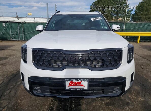 5XYP5DGC4SG718154 2025 KIA TELLURIDE Белый Вид спереди