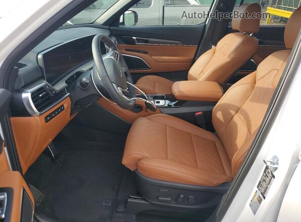 5XYP5DGC4SG718154 2025 KIA TELLURIDE Белый Вид салона спереди