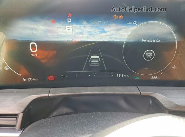 5XYP5DGC4SG718154 2025 KIA TELLURIDE Белый Вид щитка приборов