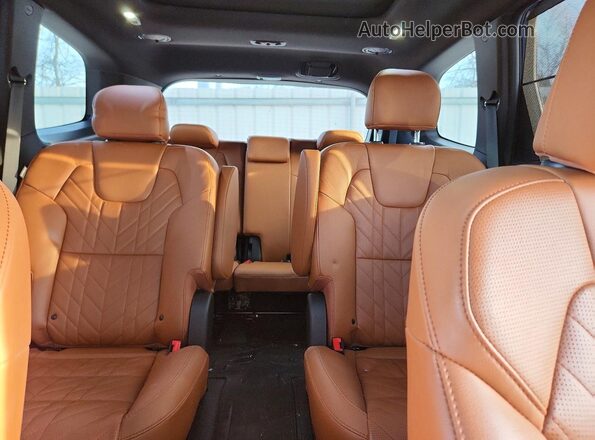 5XYP5DGC6RG440447 2024 KIA TELLURIDE Blue Rear seats view