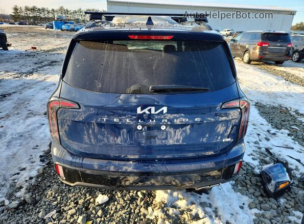 5XYP5DGC6RG440447 2024 KIA TELLURIDE Blue Rear view