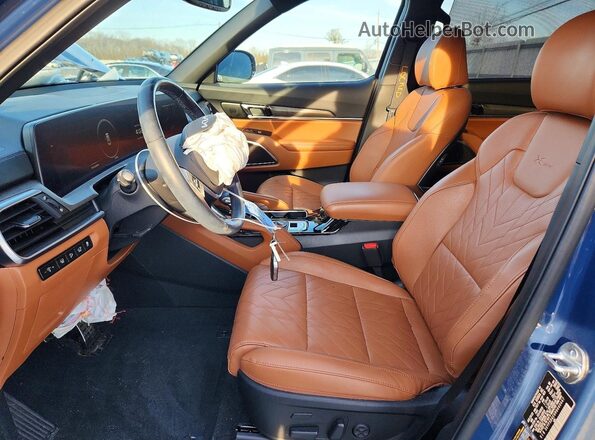 5XYP5DGC6RG440447 2024 KIA TELLURIDE Blue Front interior view