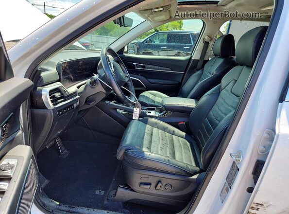 5XYP5DGC6RG497652 2024 KIA TELLURIDE White Vista interior delantera