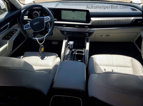 5XYP5DGC6RG551211 2024 KIA TELLURIDE White Dashboard view