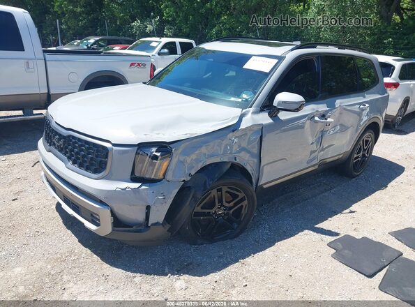 5XYP5DGC7PG322355 2023 KIA TELLURIDE Silver Front left