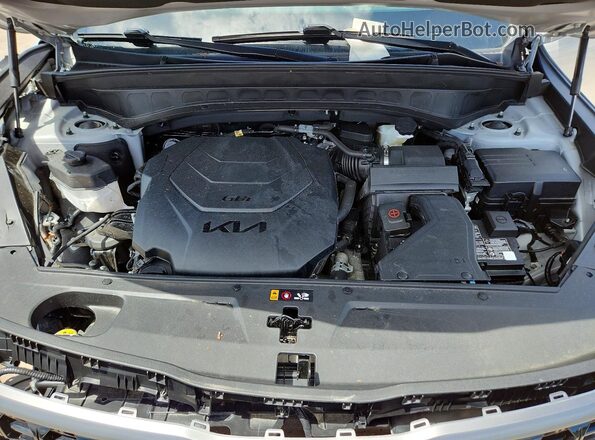 5XYP5DGC7PG369451 2023 KIA TELLURIDE Gray Շարժիչի բաժամունքի տեսք