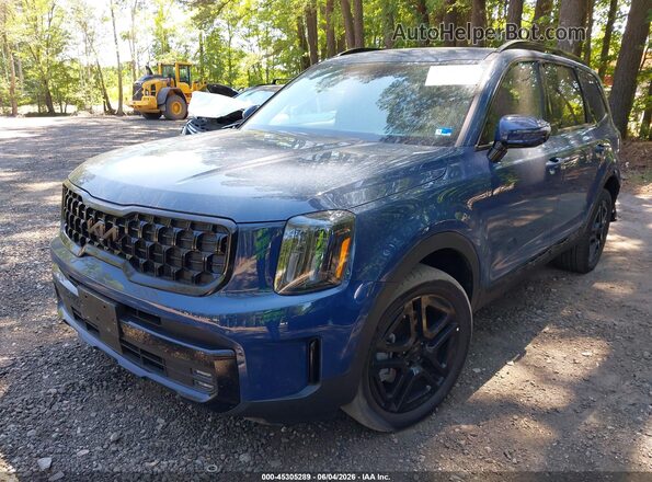5XYP5DGC7SG659875 2025 KIA TELLURIDE Navy Передняя левая четверть