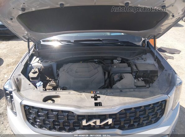 5XYP5DGC8PG337284 2023 KIA TELLURIDE Gray Rear view