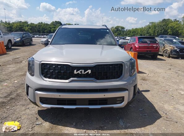 5XYP5DGC8PG337284 2023 KIA TELLURIDE Gray Instrument cluster view
