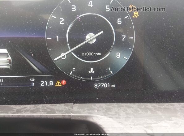 5XYP5DGC8PG382919 2023 KIA TELLURIDE Белый Панорамный вид салона 360°