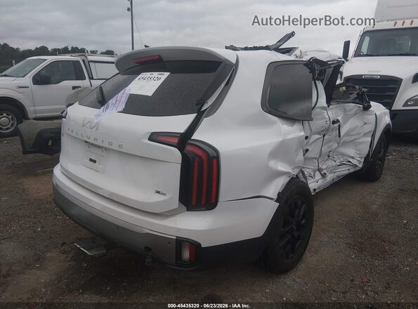 5XYP5DGC8PG382919 2023 KIA TELLURIDE Белый Задняя правая четверть