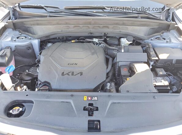 5XYP5DGC8RG411998 2024 KIA TELLURIDE Silver Вид підкапотного простору