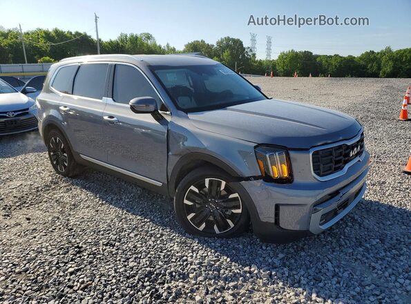 5XYP5DGC8RG411998 2024 KIA TELLURIDE Silver Передня права чверть