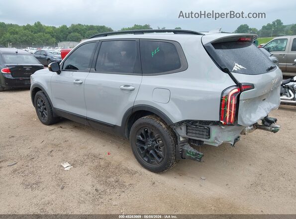 5XYP5DGC8RG467634 2024 KIA TELLURIDE Gray Trasero izquierdo