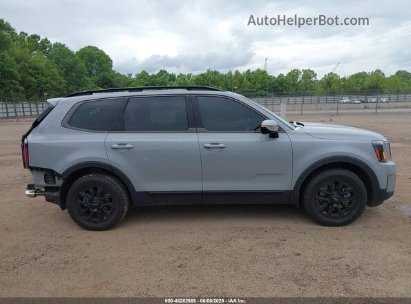 5XYP5DGC8RG467634 2024 KIA TELLURIDE Gray Vista interior de 360 grados