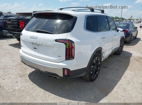 5XYP5DGC9RG487391 2024 KIA TELLURIDE White Задня права чверть