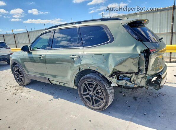 5XYP5DGC9RG487553 2024 KIA TELLURIDE Green Rear left