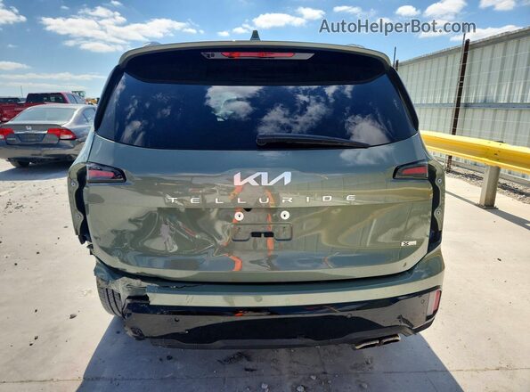 5XYP5DGC9RG487553 2024 KIA TELLURIDE Green Rear view