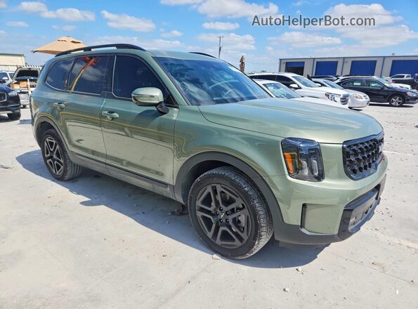 5XYP5DGC9RG487553 2024 KIA TELLURIDE Green Front right