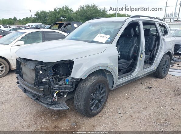 5XYP5DGC9RG496317 2024 KIA TELLURIDE Gray წინა მარცხენა ხედი სამი მეოთხედიდან