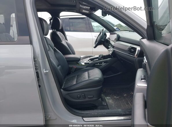 5XYP5DGC9RG496317 2024 KIA TELLURIDE Gray წინა სალონის ხედი