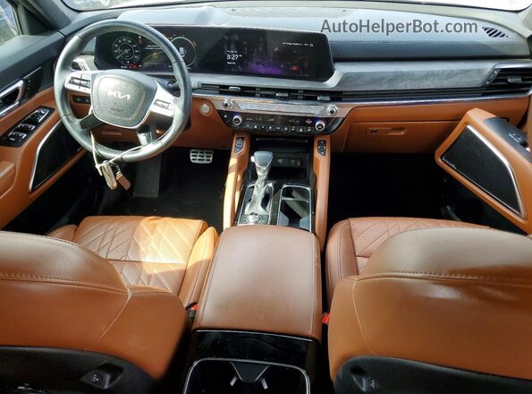 5XYP5DGC9SG610080 2025 KIA TELLURIDE Blue Вид панелі приладів