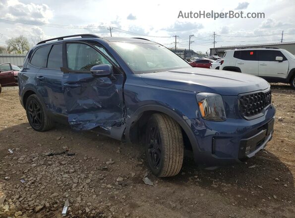 5XYP5DGC9SG610080 2025 KIA TELLURIDE Blue Передня права чверть