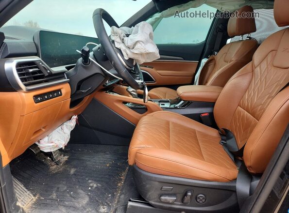 5XYP5DGC9SG627641 2025 KIA TELLURIDE Black Front interior view