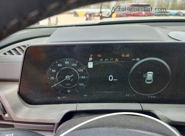 5XYP5DGC9SG627641 2025 KIA TELLURIDE Black Instrument cluster view
