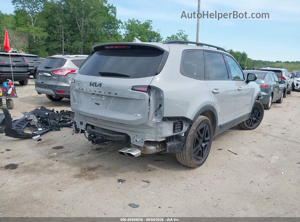 5XYP5DGC9SG697303 2025 KIA TELLURIDE Серый Задняя левая четверть