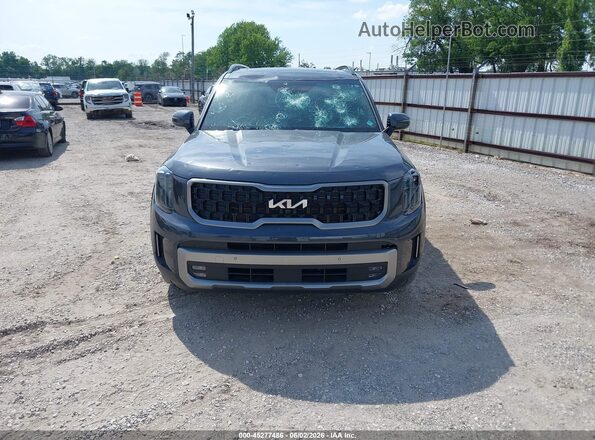 5XYP5DGCXPG397180 2023 KIA TELLURIDE Gray Սարքավորումների վահանակի տեսք
