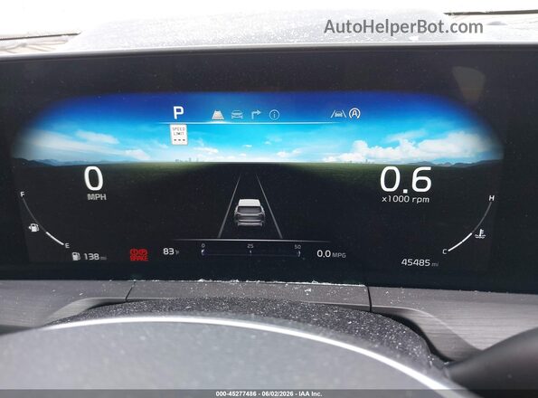 5XYP5DGCXPG397180 2023 KIA TELLURIDE Gray Հետևի նստատեղերի տեսք