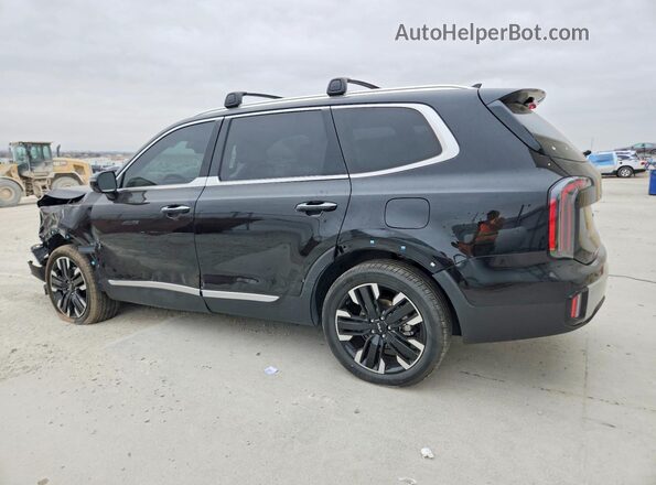 5XYP5DGCXRG473306 2024 KIA TELLURIDE Black Задня ліва чверть