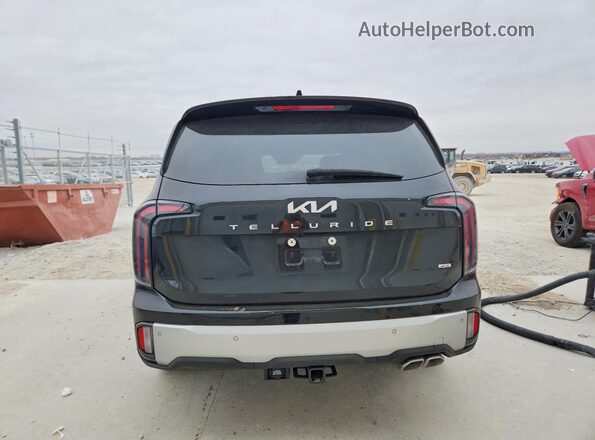 5XYP5DGCXRG473306 2024 KIA TELLURIDE Black Вид ззаду