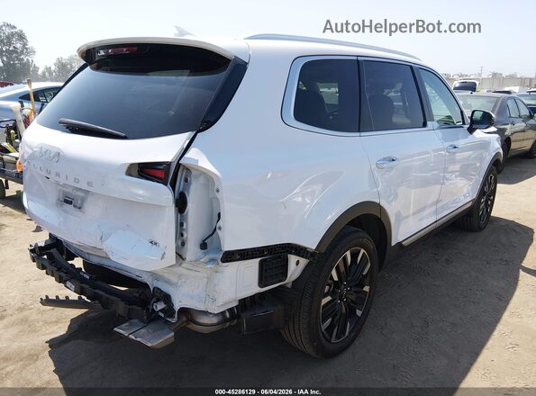 5XYP5DGCXRG476786 2024 KIA TELLURIDE White Rear right